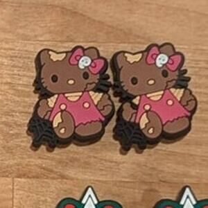 4 for $10! Mix n Match - Hello Kitty Spiderweb Zombie Croc Jibbitz Halloween